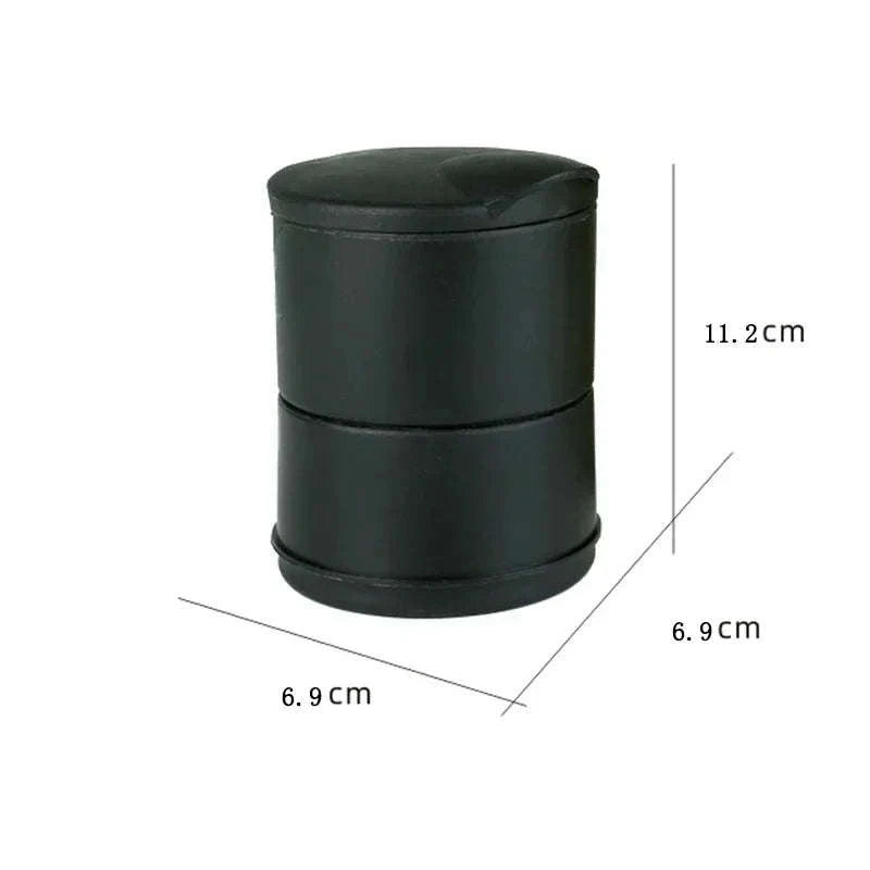 Portable Car LED Ashtray and Garbage Storage Cup-