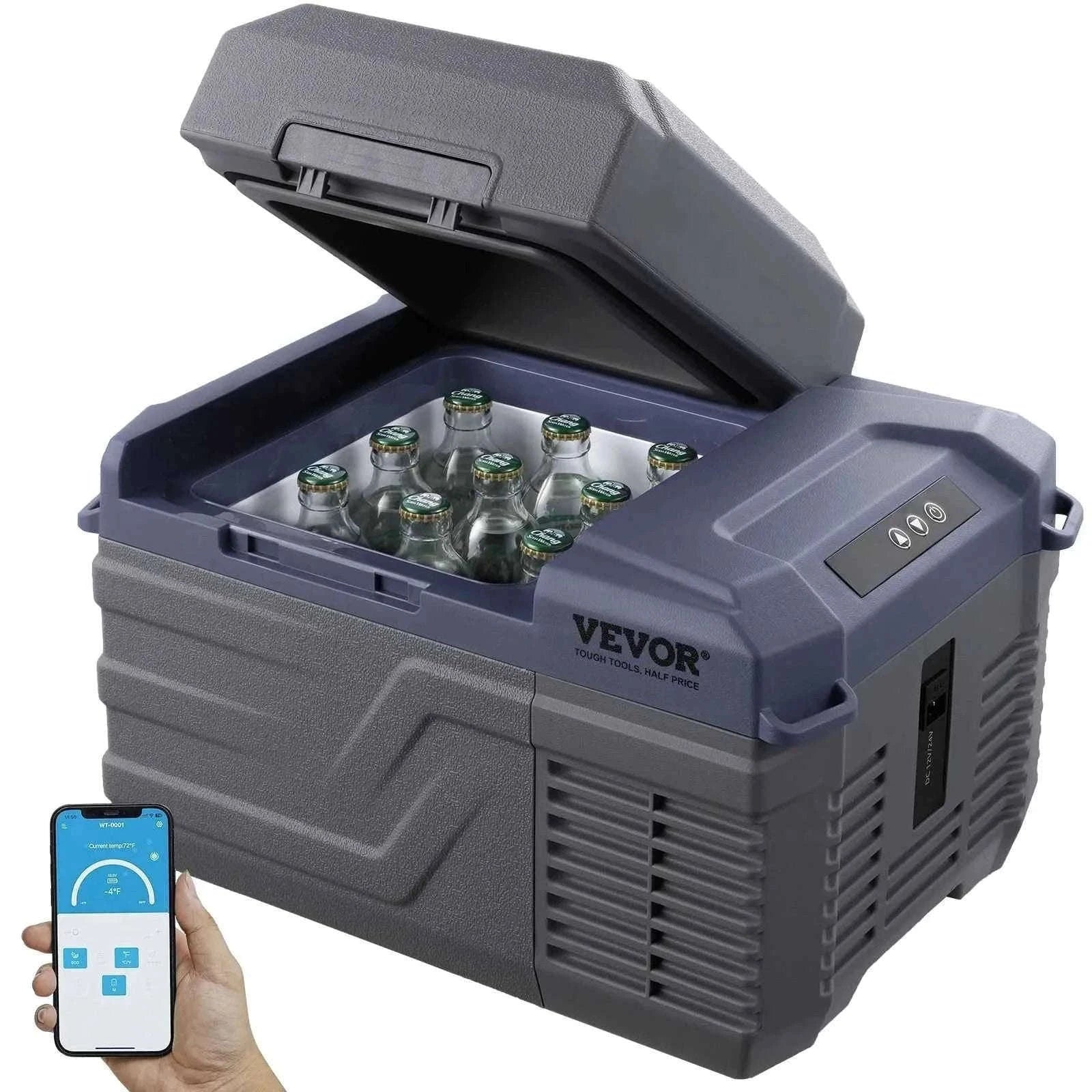 Portable Car Refrigerator 12L with Bluetooth Control-NLS45 DZDT / Germany