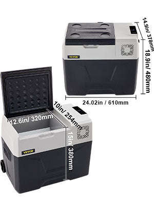 Portable Car Refrigerator 30L 40L 50L 220V-32Qt 30L / france