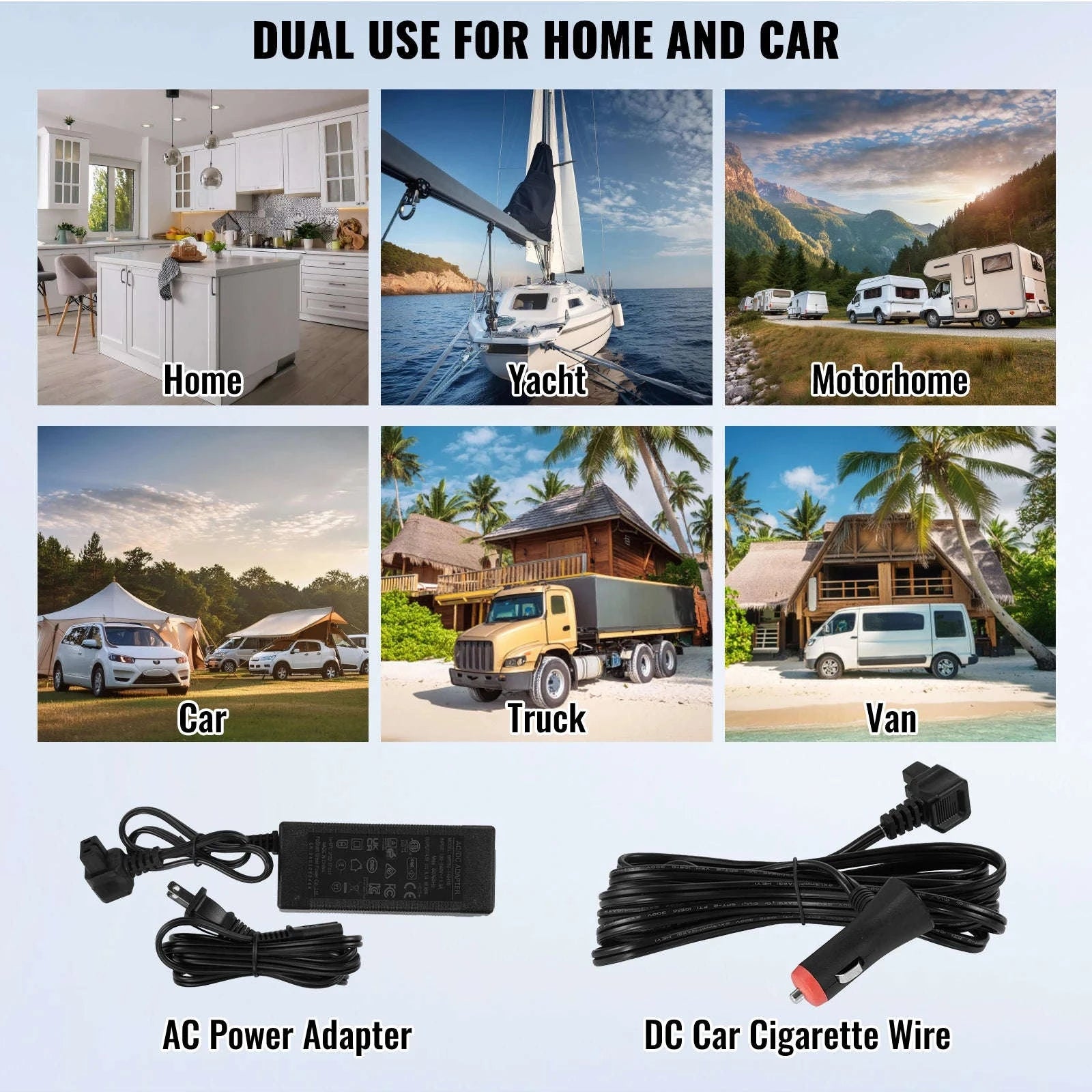 Portable Car Refrigerator 8L to 75L Single and Dual Zone-NLS45 / france