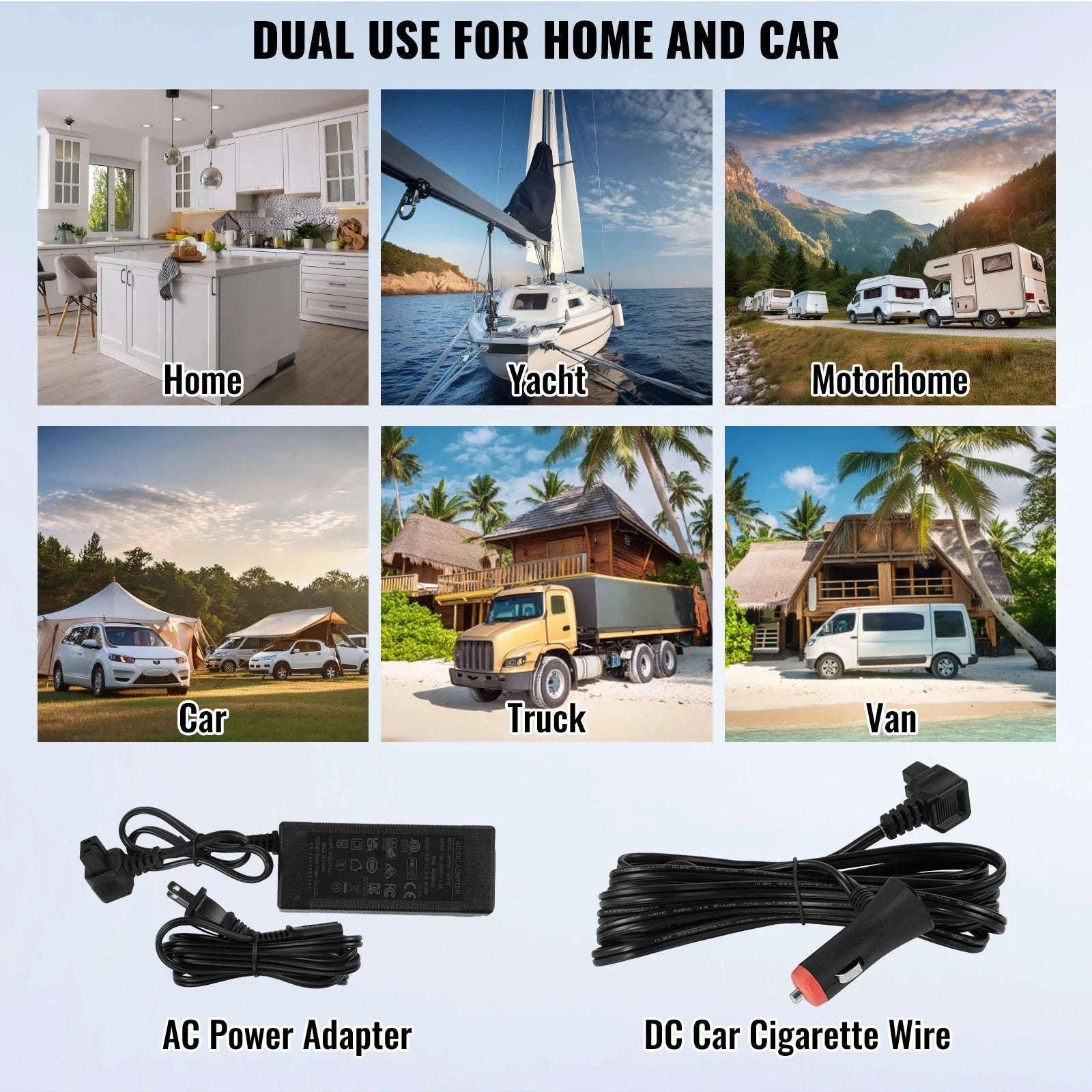 Portable Car Refrigerator 8L to 75L Single and Dual Zone-NLS45 / france