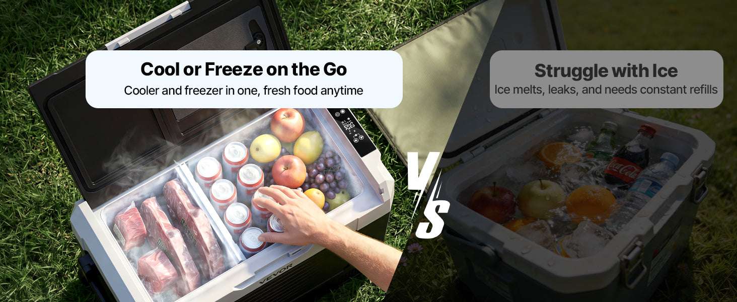 Portable Car Refrigerator Freezer 35L/45L/55L with App Control-35L NEW / United States