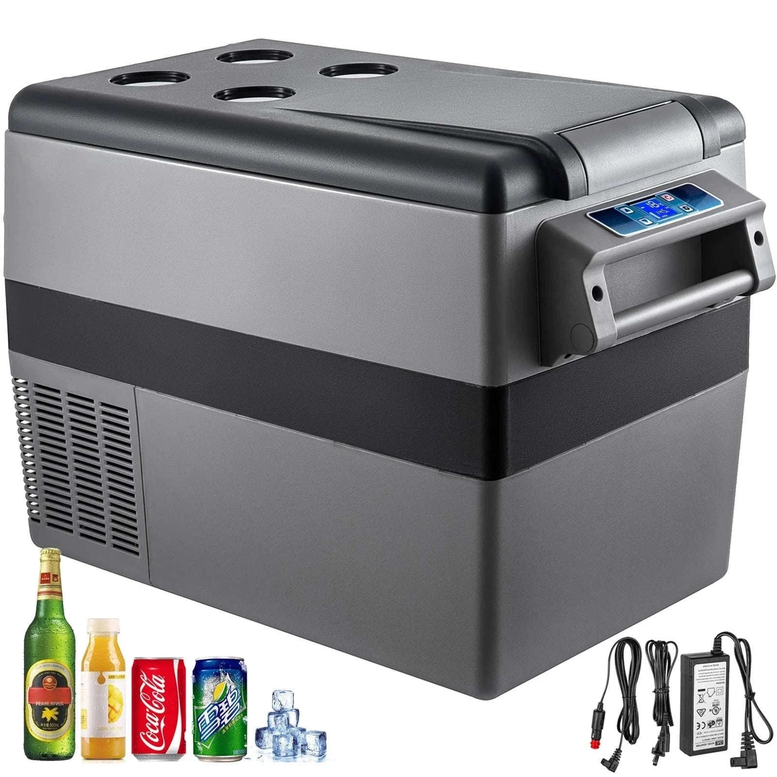 Portable Car Refrigerator Freezer with Compressor Cooling-45L / United States