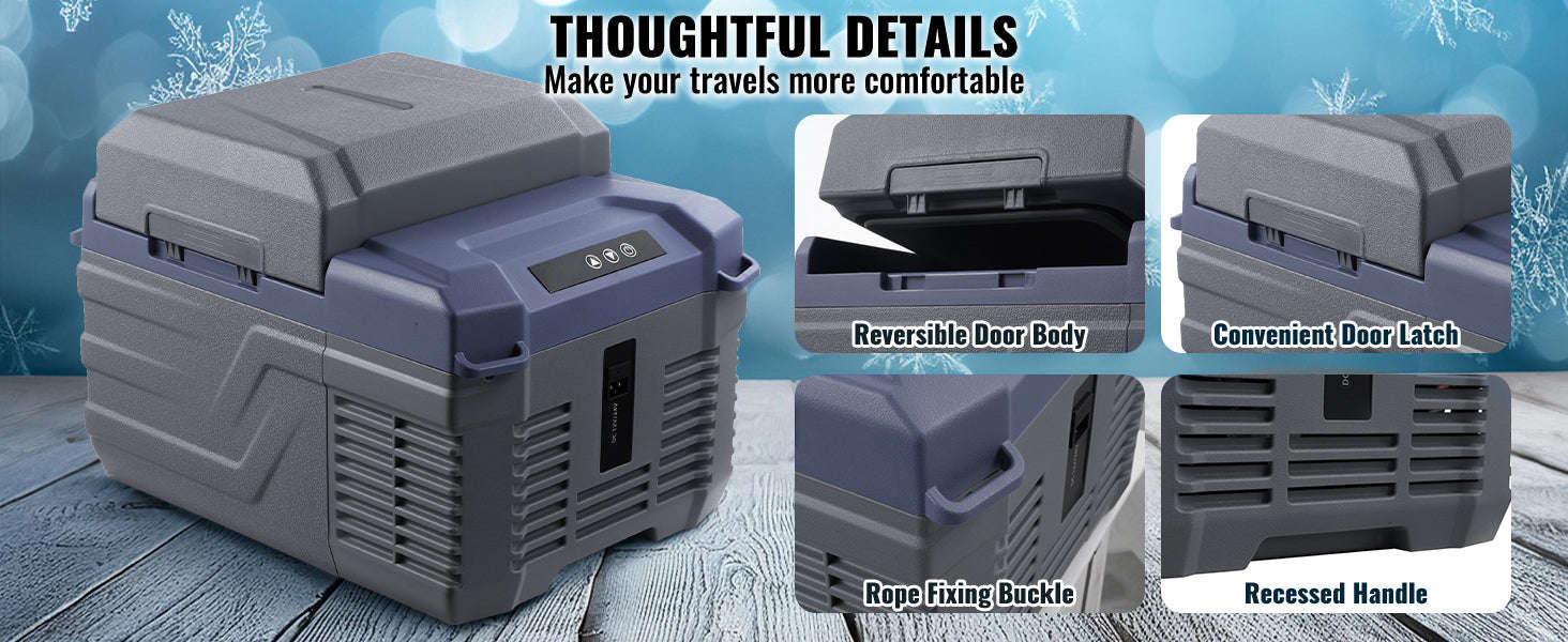 Portable Car Refrigerator with Single or Dual Zone and Bluetooth Control-C75 STC / Canada