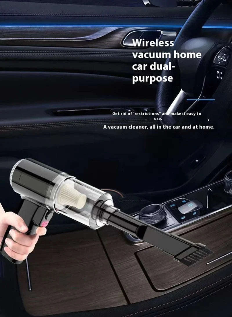 Portable Car Vacuum Cleaner-black