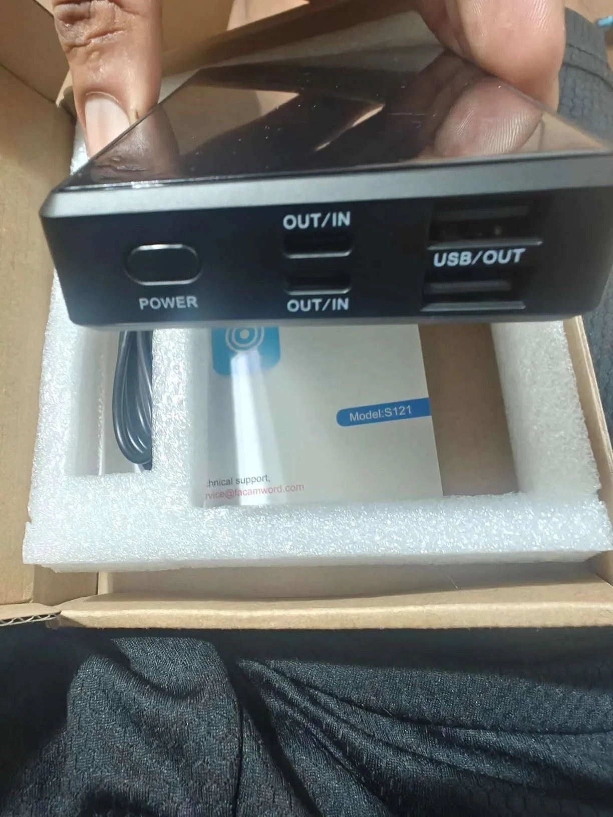 Portable Charger Camera with Full HD Mini WiFi Monitoring-Default Title