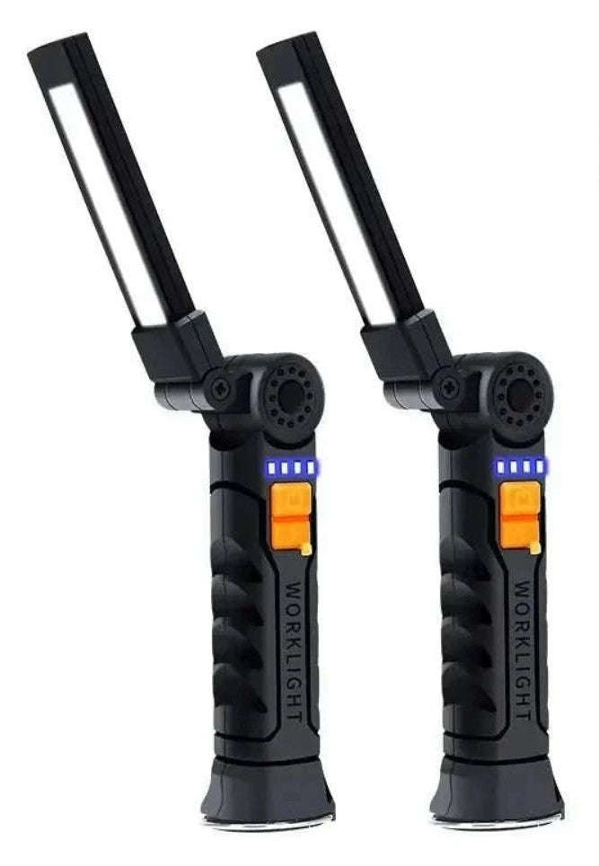 Portable COB LED Work Light – USB Rechargeable, Magnetic, 360° Folding-BIG-box