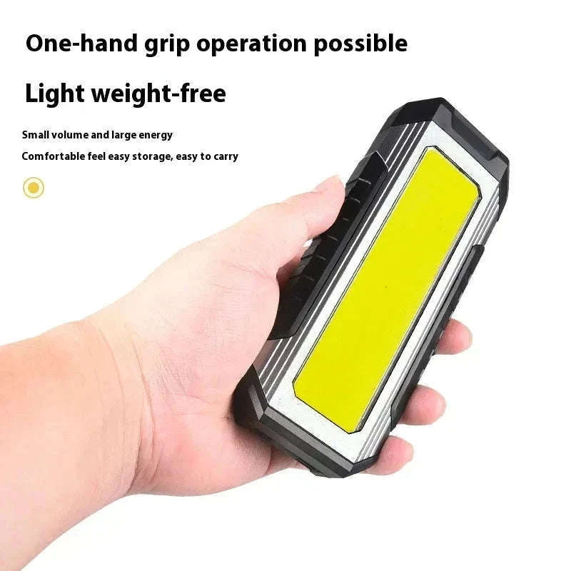 Portable COB Work Light with Magnet and 4000mAh Battery-KXK586