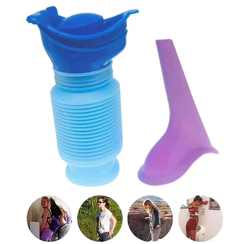 Portable Collapsible Car Urinal with Leakproof Design for Travel-Urinal and Aid
