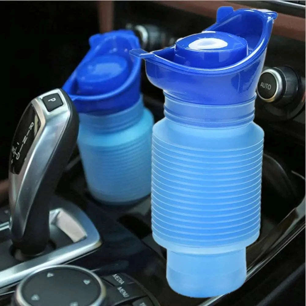 Portable Collapsible Car Urinal with Leakproof Design for Travel-Urinal and Aid