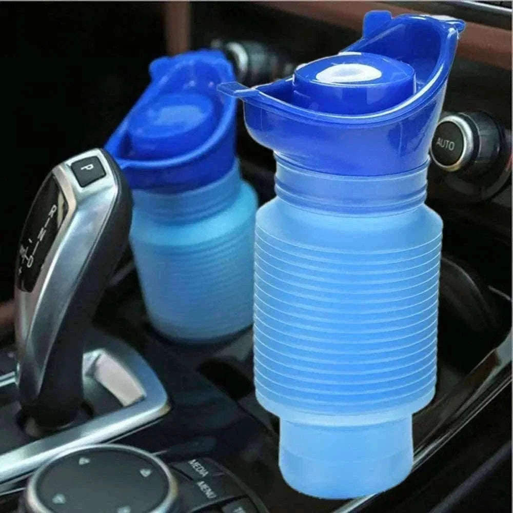 Portable Collapsible Car Urinal with Leakproof Design for Travel-Urinal and Aid