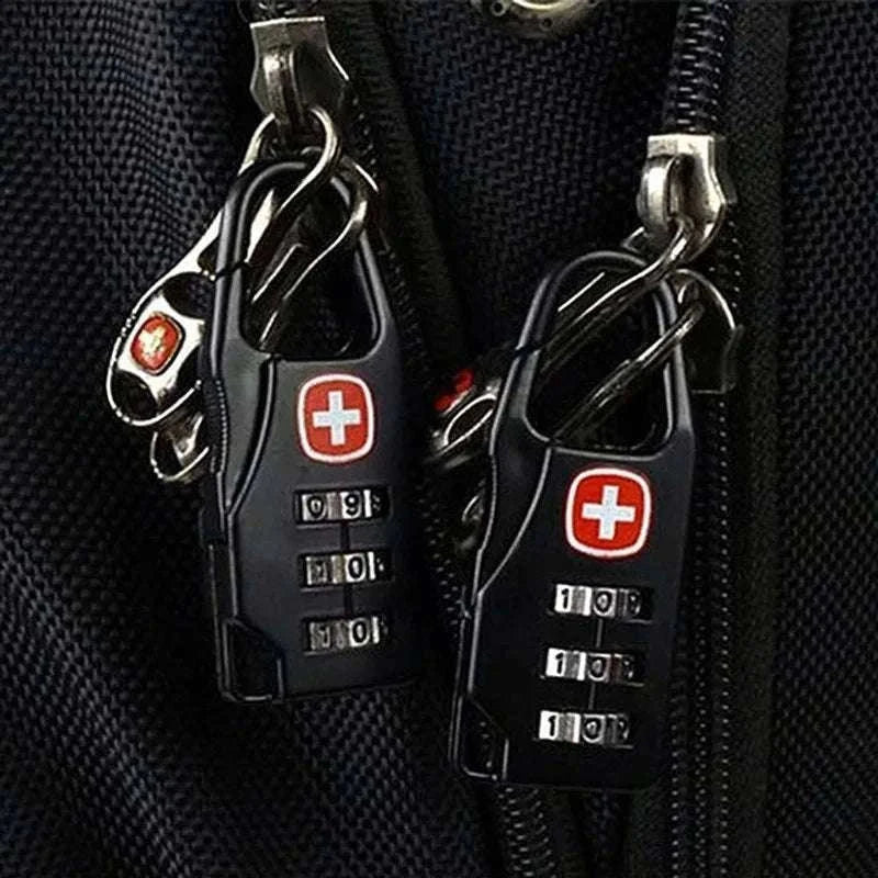 Portable Combination Code Lock for Bags and Travel Gear-3PCS