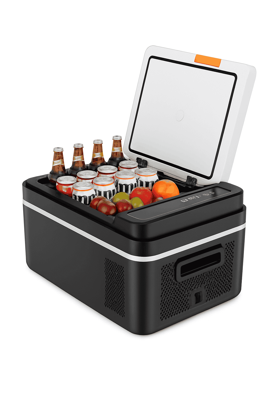 Portable Compressor Cooler 15L-55L 12V/24V DC 110-240V AC-22L NEW / Germany