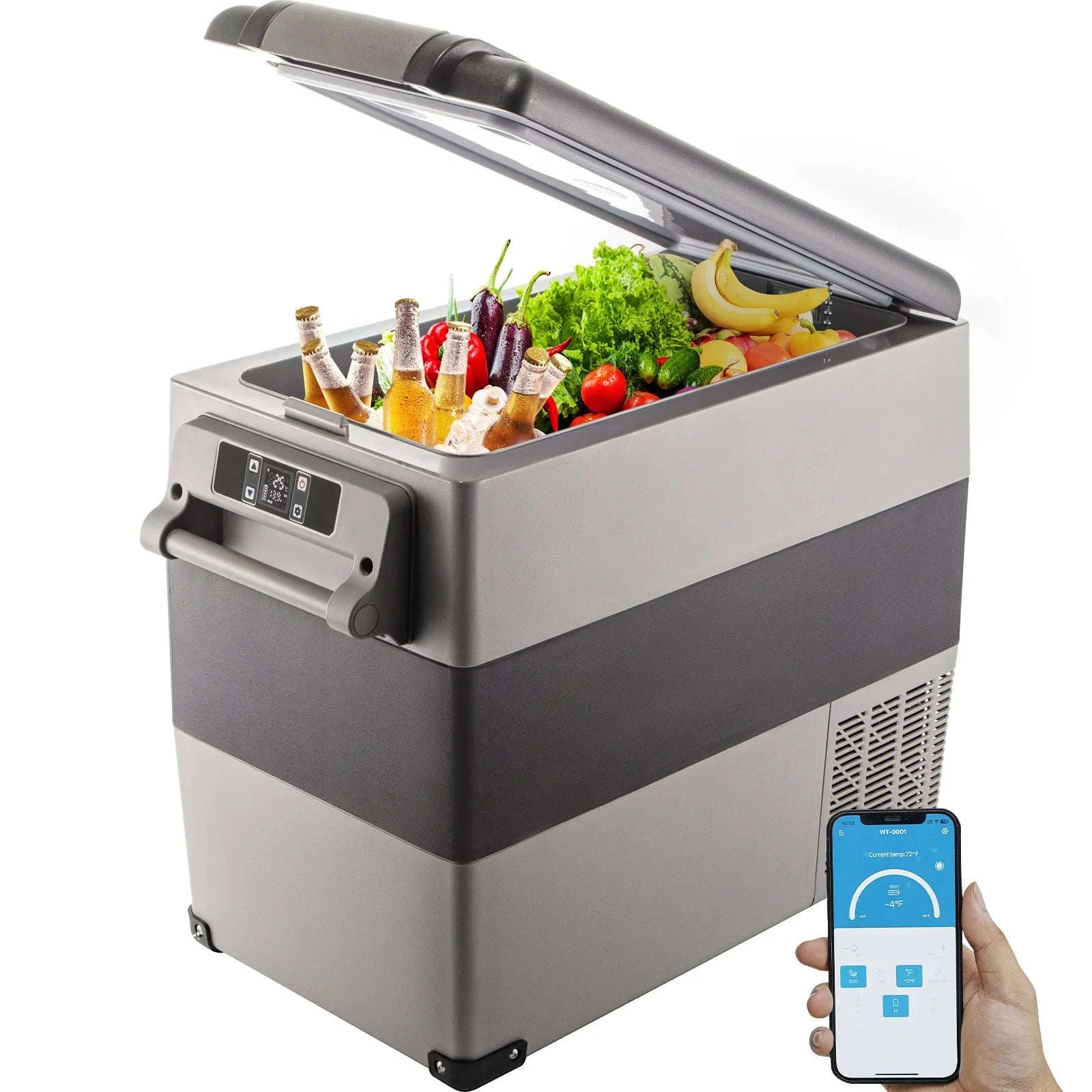 Portable Compressor Cooler 15L-55L 12V/24V DC 110-240V AC-22L NEW / Germany