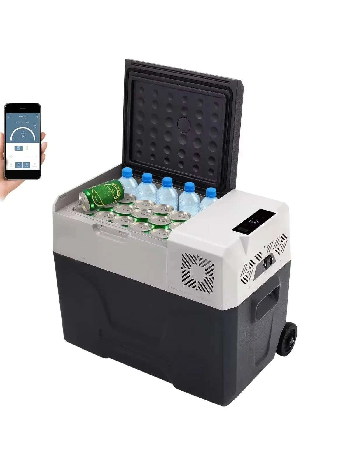 Portable Compressor Refrigerator Freezer 15L, 12/24V & 100-240V-40L / CZECH REPUBLIC