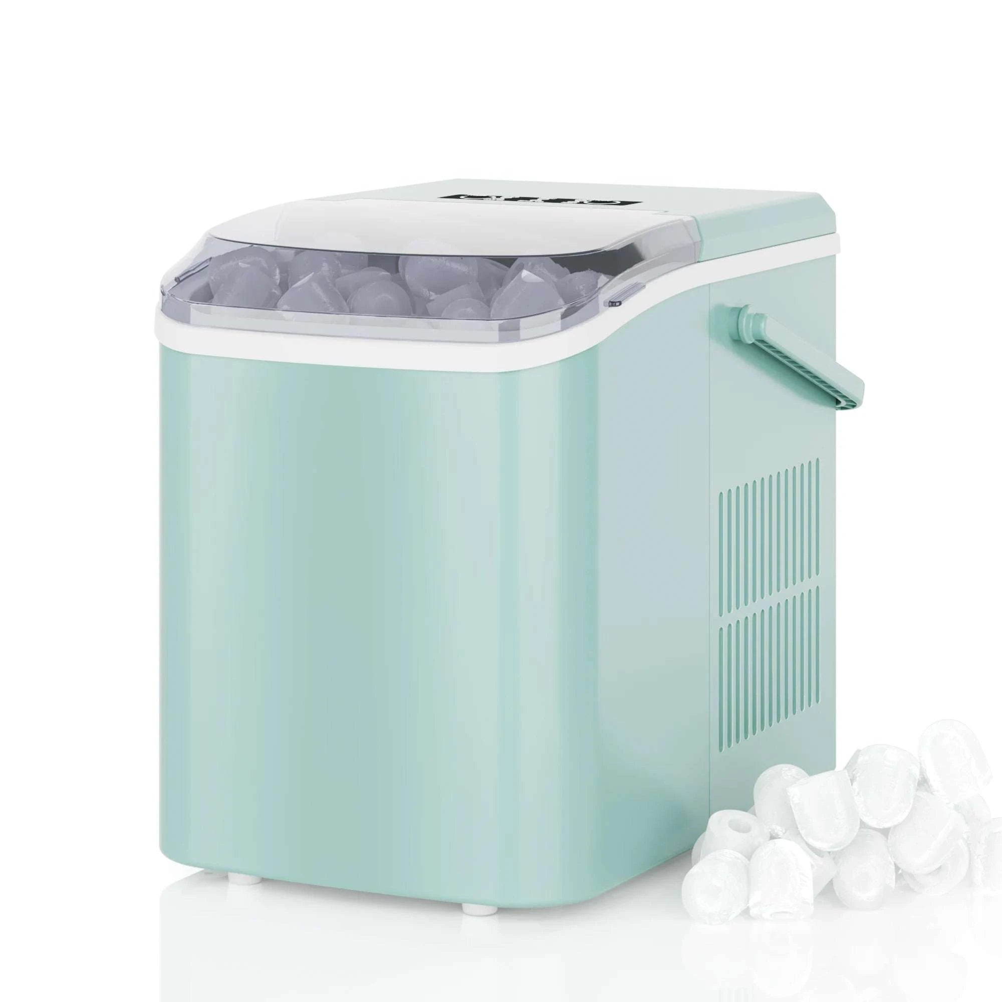 Portable Countertop Ice Maker with Handle – 9 Cubes in 6 Minutes-black / United States