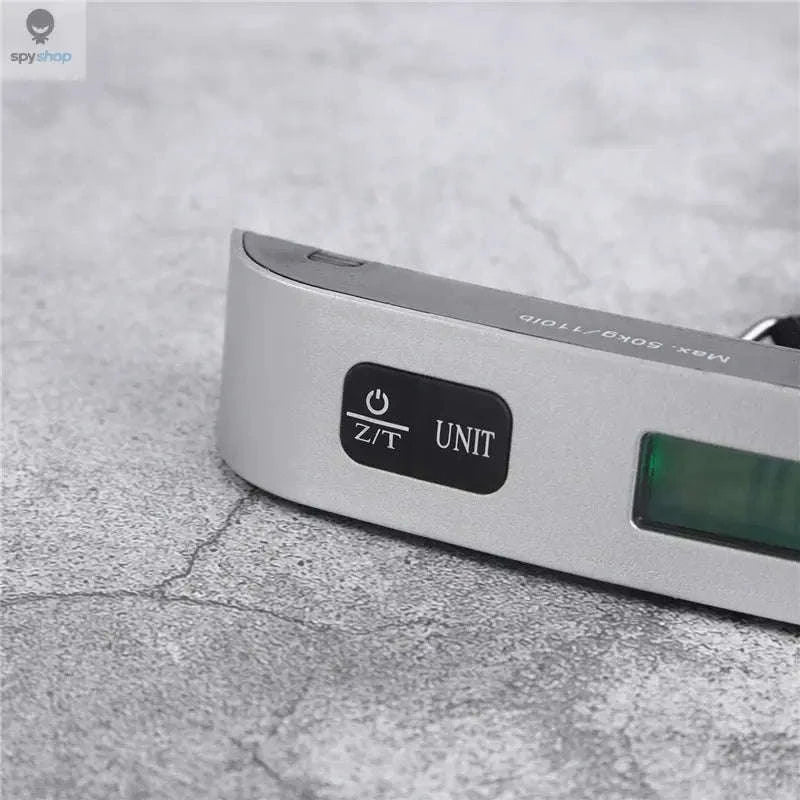 Portable Digital Luggage Scale – 50kg Precision Travel Weight Checker-Webbing belt