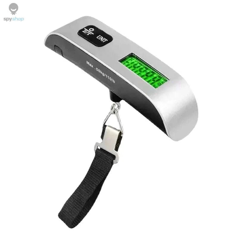 Portable Digital Luggage Scale – 50kg Precision Travel Weight Checker-Webbing belt