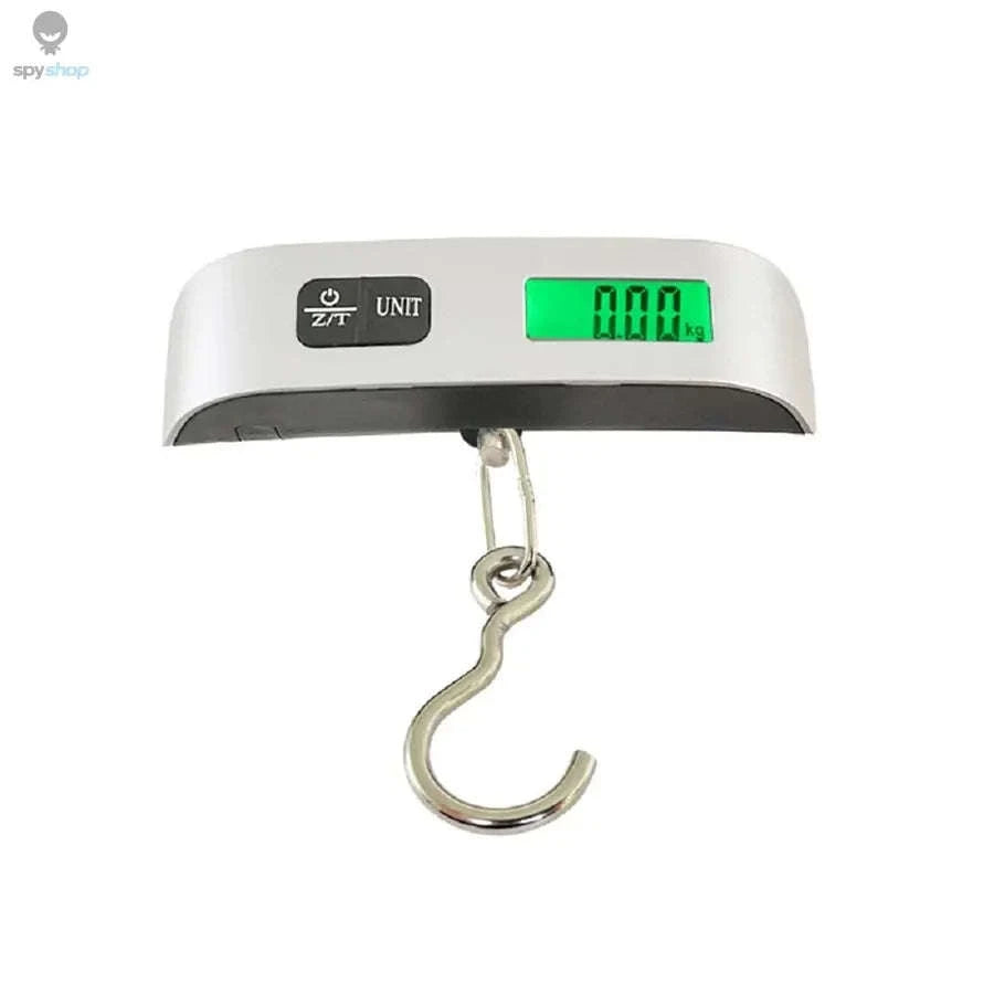 Portable Digital Luggage Scale – 50kg Precision Travel Weight Checker-Webbing belt
