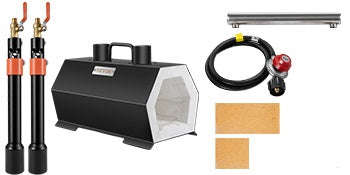 Portable Double Burner Propane Forge for Knife Making-2 Burners / United States