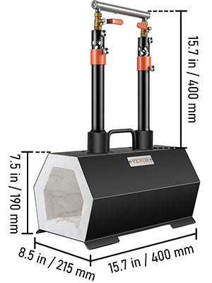 Portable Double Burner Propane Forge for Knife Making-2 Burners / United States