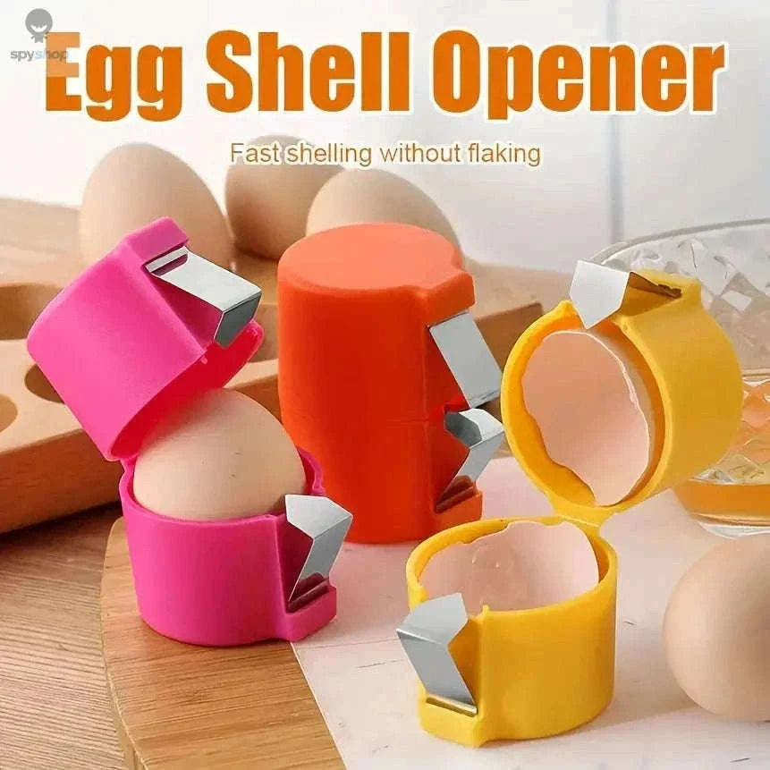 Portable Egg Opening Machine for Clean, Controlled Egg Prep-Yellow