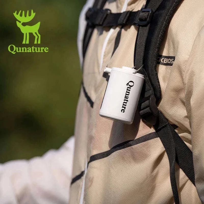 Portable Electric Air Pump with Type-C Charging for Outdoor Use-VOLCANO2-WT