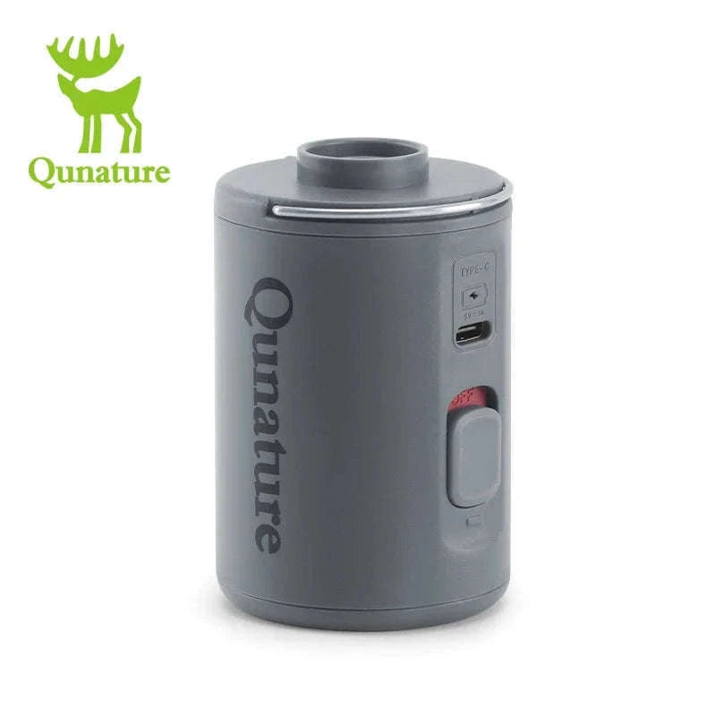 Portable Electric Air Pump with Type-C Charging for Outdoor Use-VOLCANO2-WT