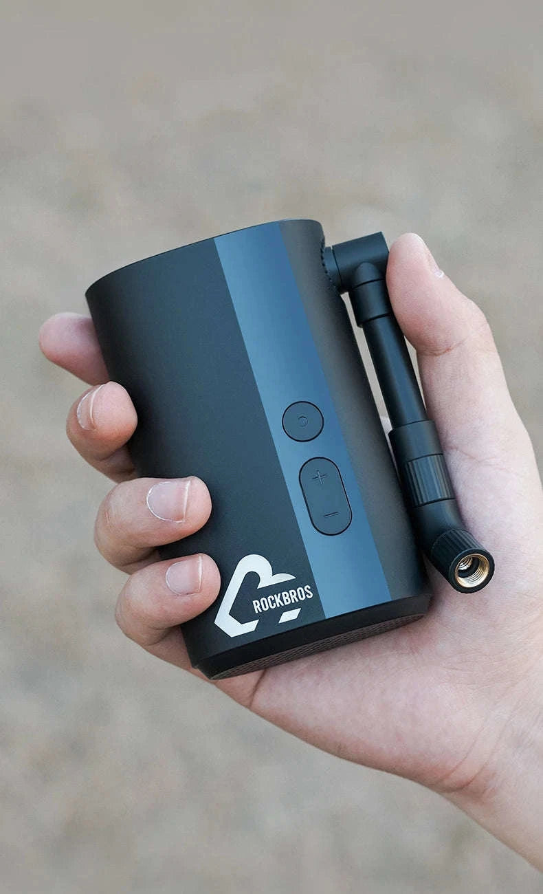 Portable Electric Bike Pump 150 PSI Mini Inflator with Digital Display-QJCQBM1