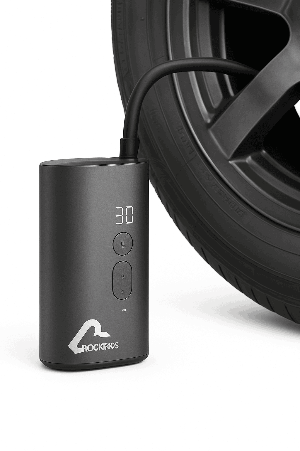 Portable Electric Bike Pump 150 PSI Mini Inflator with Digital Display-QJCQBM1