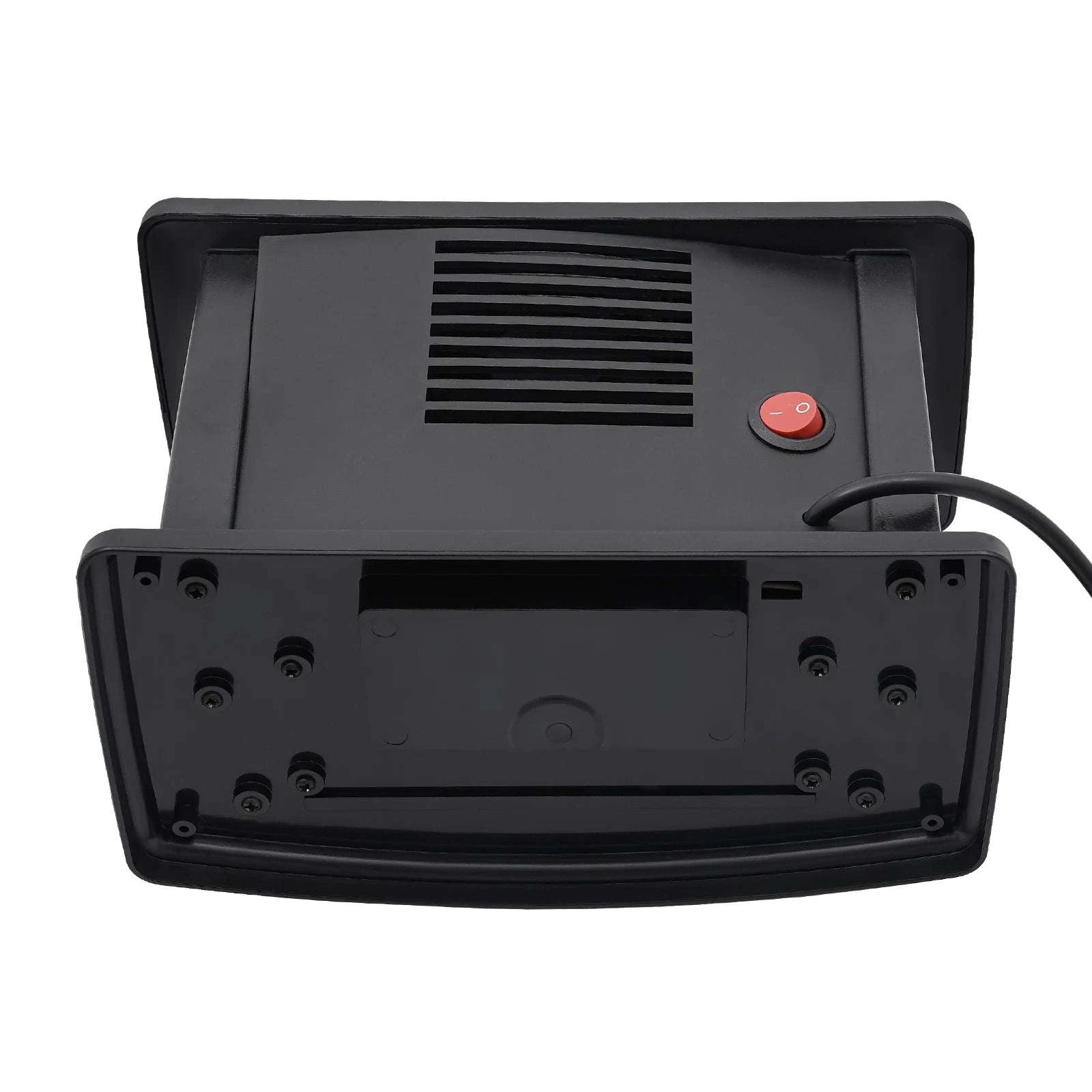 Portable Electric Fireplace Heater 1000W with 3 Speeds & Timer-black / With Remote Control / United States