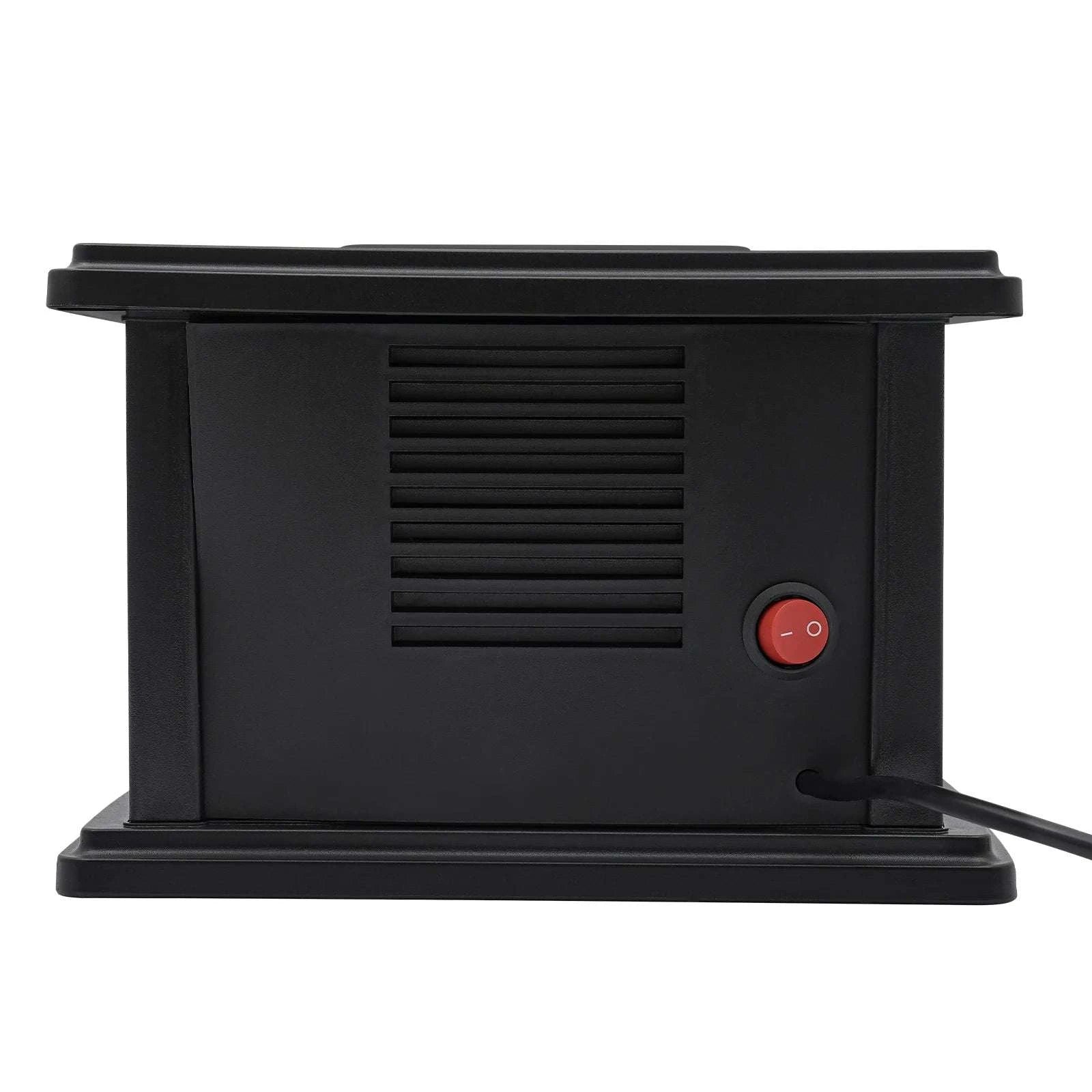 Portable Electric Fireplace Heater 1000W with 3 Speeds & Timer-black / With Remote Control / United States