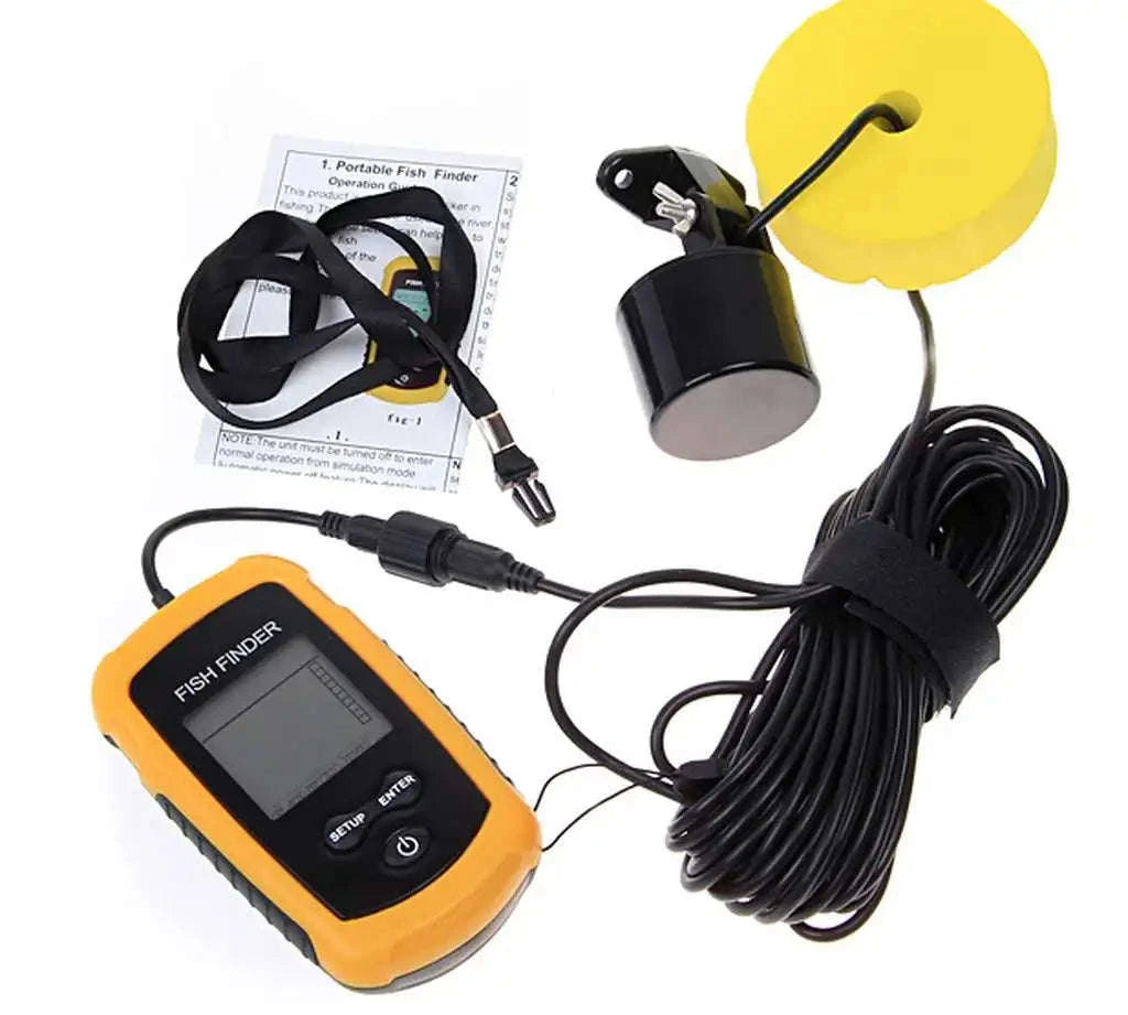 Portable Fish Finder – 100M Depth Echo Sounder-Default Title