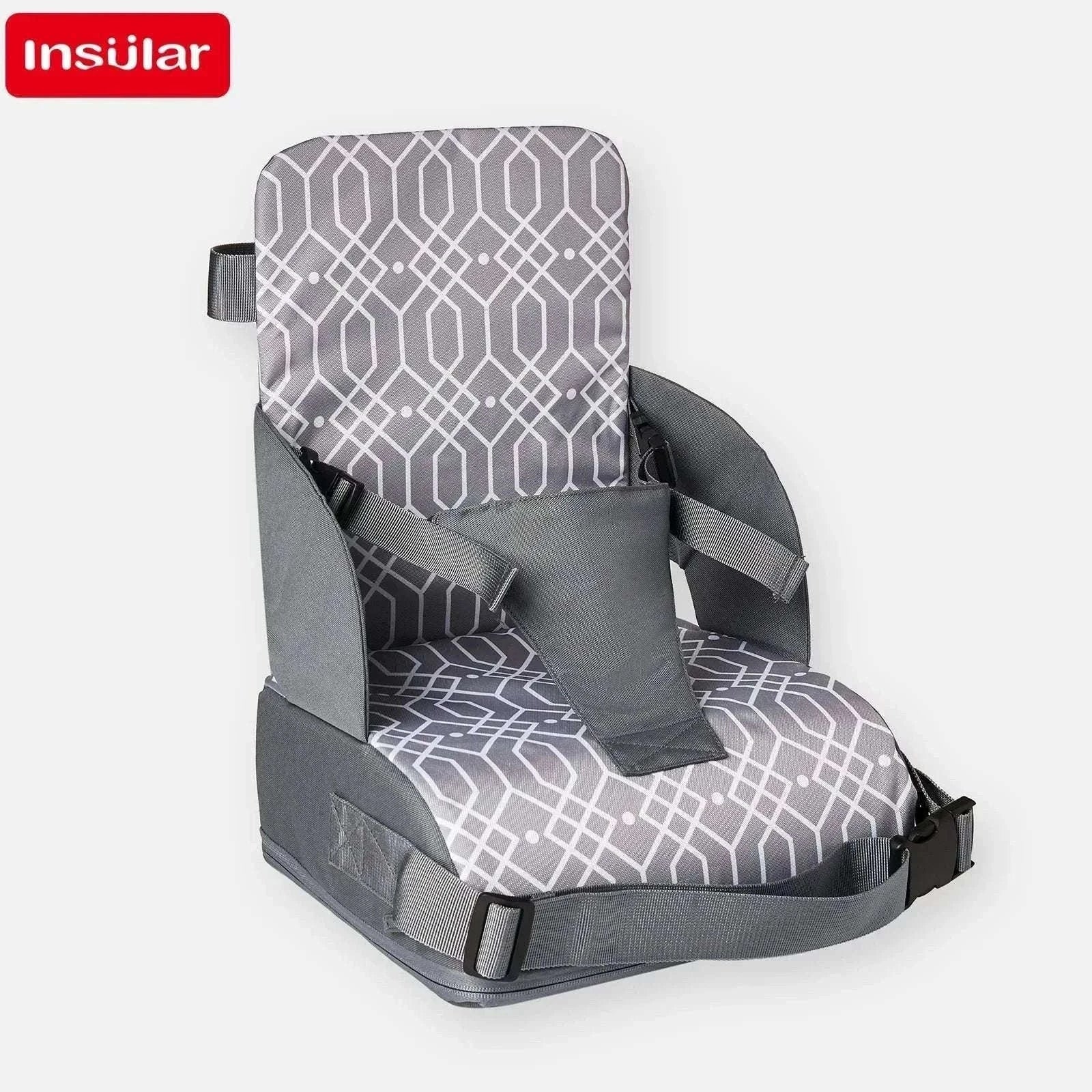 Portable Foldable Children's Booster Seat for Dining and Travel-Giraffe
