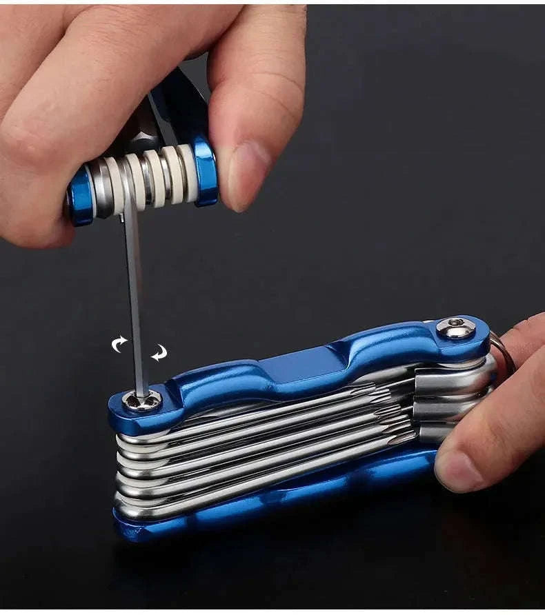 Portable Folding Hex Wrench Allen Set-Big Hexagon Wrench