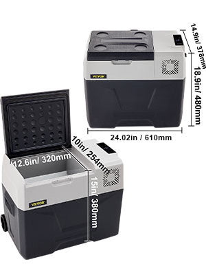 Portable Car Refrigerator 30L 40L 50L 220V