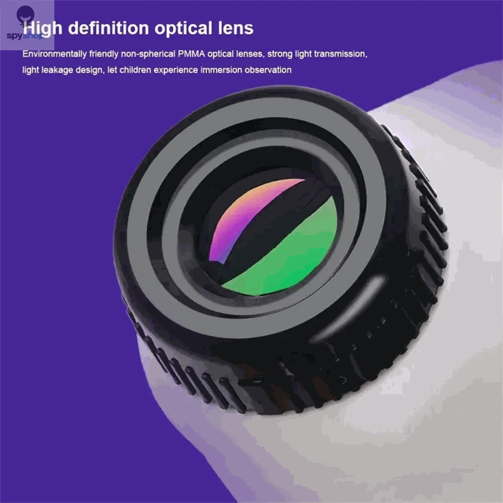 Portable Handheld Microscope – 60–120X Zoom with LED Illumination-Blue