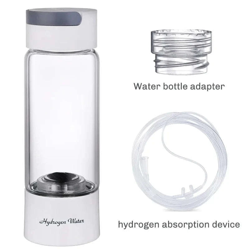 Portable Hydrogen-Rich Water Cup USB Rechargeable 420ml-style 2Upgraded