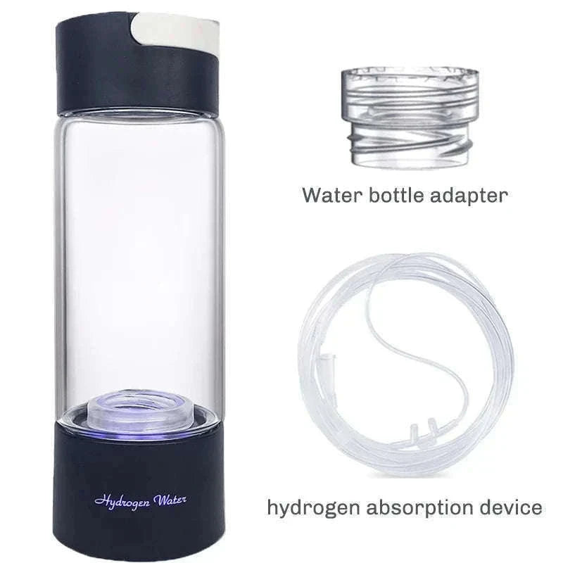 Portable Hydrogen-Rich Water Cup USB Rechargeable 420ml-style 2Upgraded