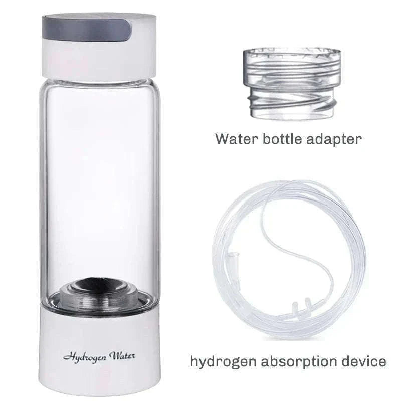 Portable Hydrogen-Rich Water Cup USB Rechargeable 420ml-style 2Upgraded