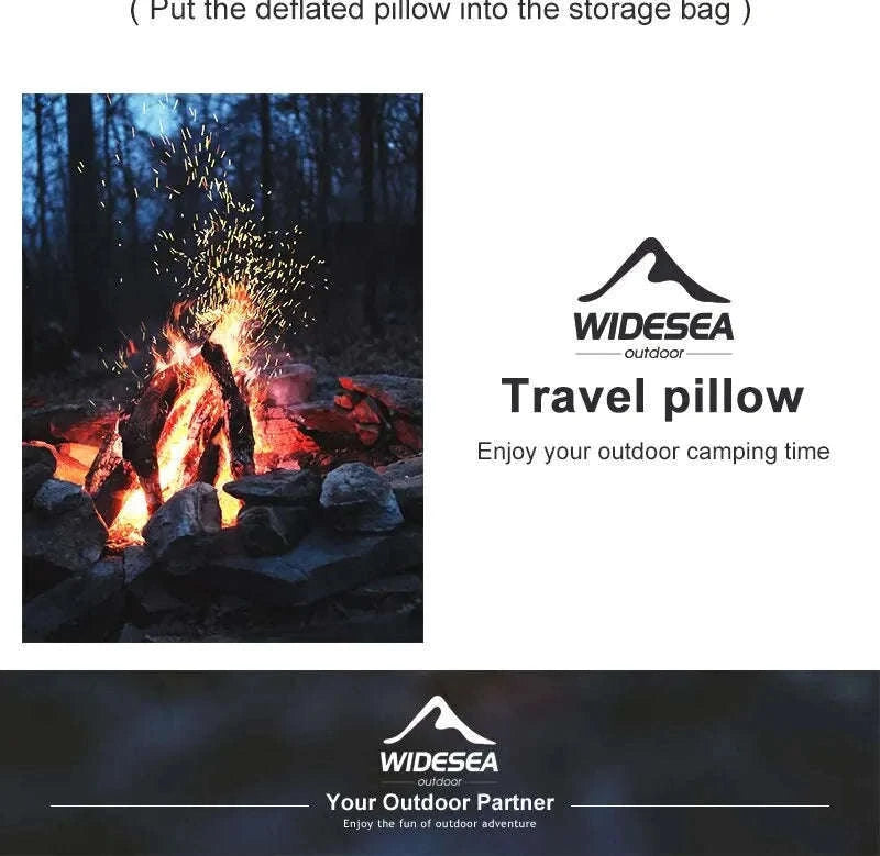 Portable Inflatable Camping Pillow-WSCP-001-2