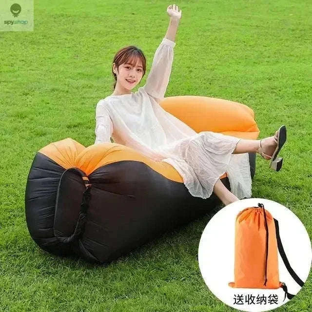 Portable Inflatable Sofa Air Lounger for Outdoor Relaxation-8