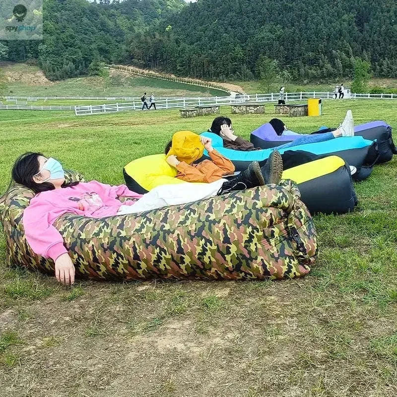 Portable Inflatable Sofa Air Lounger – Lightweight Outdoor Seating for Travel and Relaxation-9