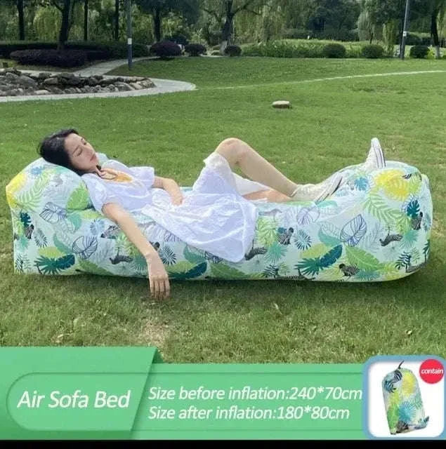 Portable Inflatable Sofa Air Lounger – Lightweight Outdoor Seating for Travel and Relaxation-9