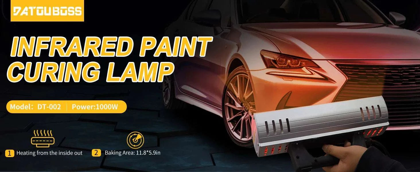 Portable Infrared Paint Curing Lamp 1000W/2000W for Car Repair-DT-SC-002 / 220V EU / GERMANY