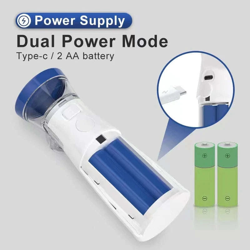 Portable Inhale Nebulizer Mini Handheld Mesh Atomizer-Recharge-Version