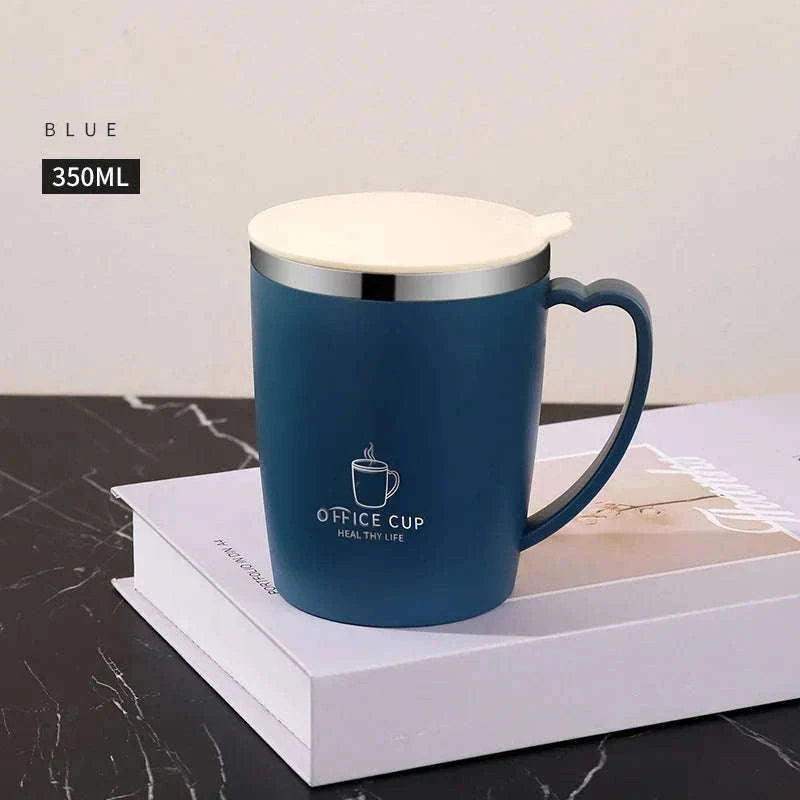 Portable Insulated Coffee Mug 350ml for Hot and Cold Drinks-Gray / 350ml