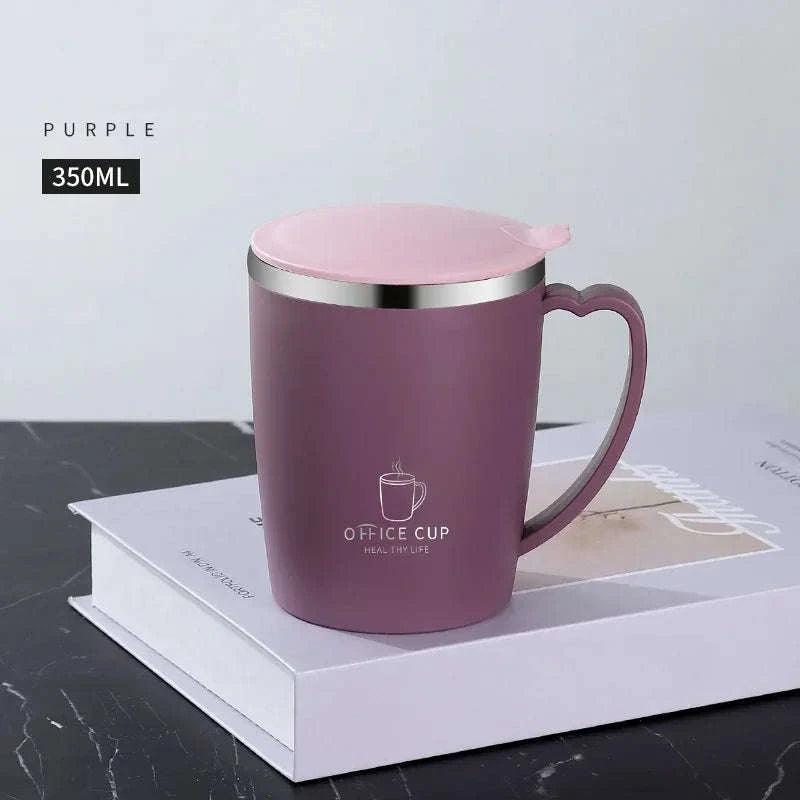 Portable Insulated Coffee Mug 350ml-Gray / 350ml