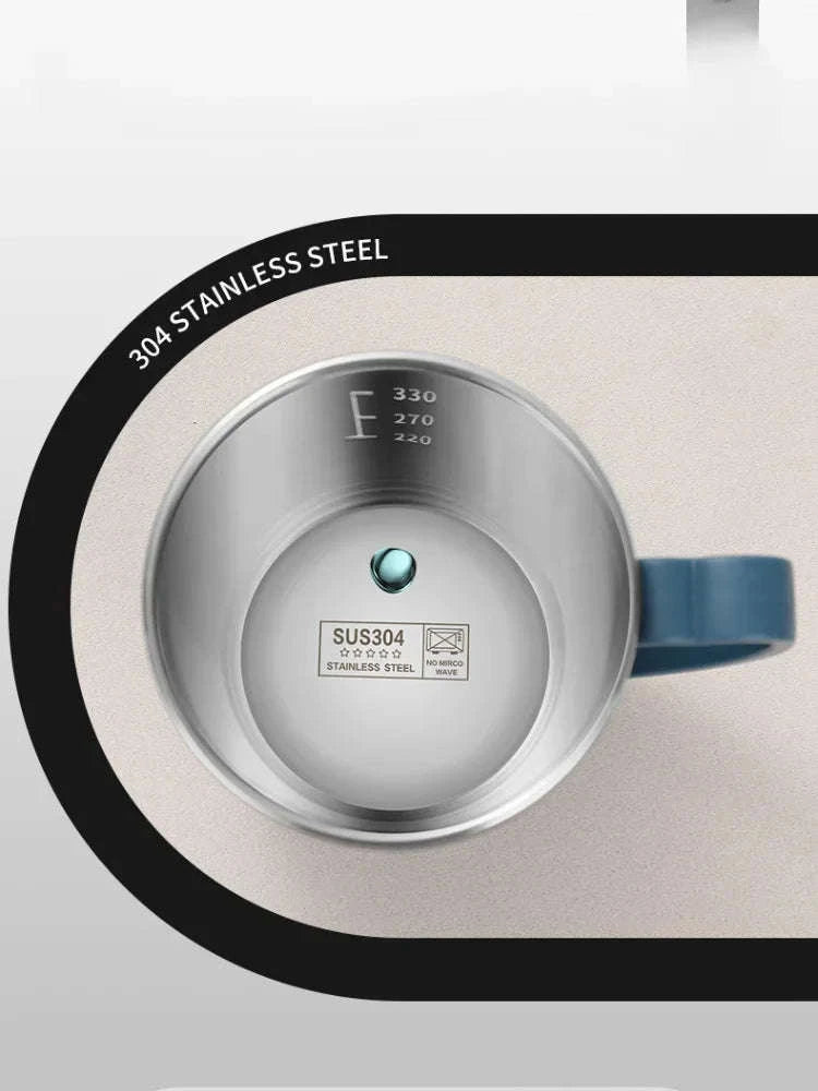 Portable Insulated Coffee Mug 350ml-Gray / 350ml