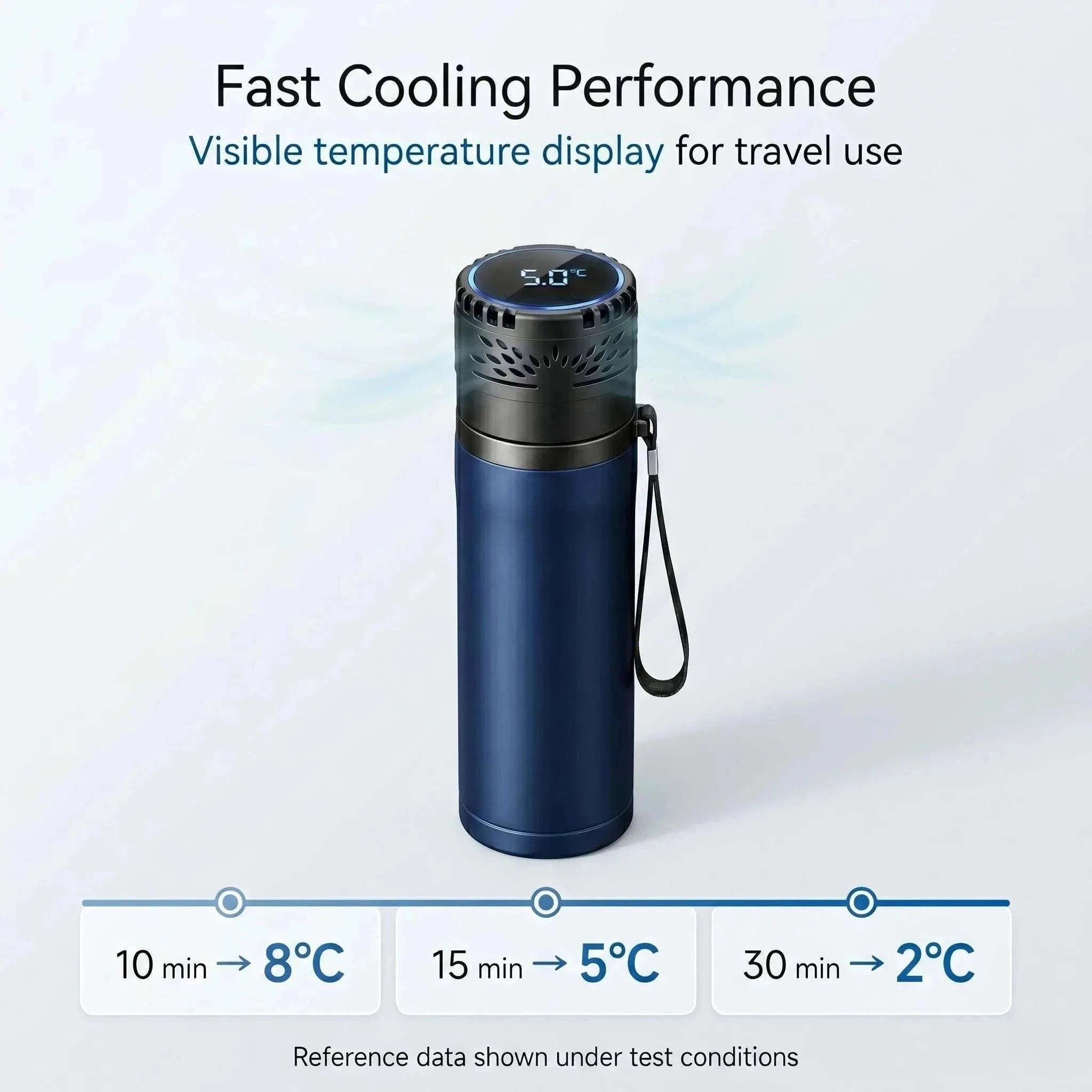 Portable Insulin Cooler Mini Fridge with Digital Temperature Control-Black / CN
